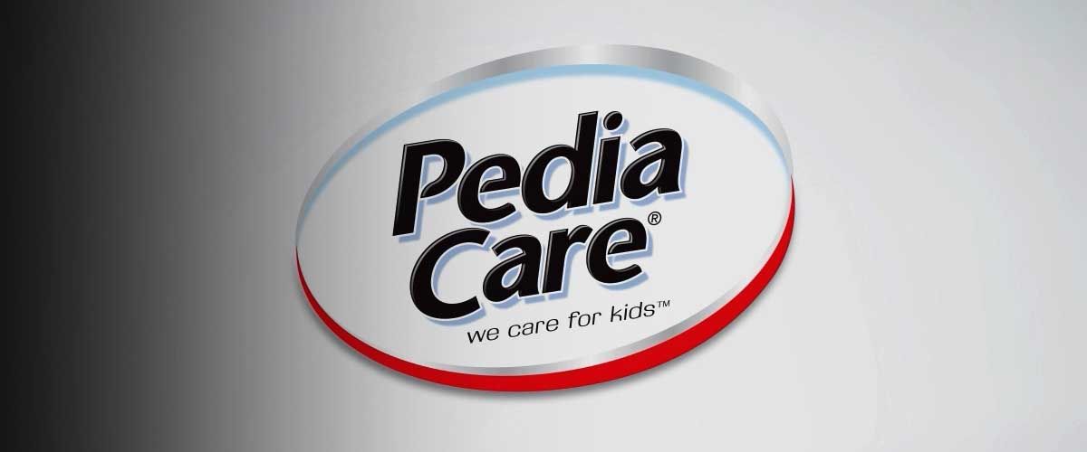 Pediacare logo over a white background