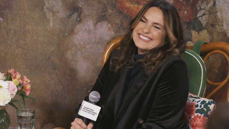 Mariska Hargitay smiling